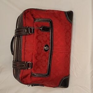 Coach Tote 1941 Satchel Red